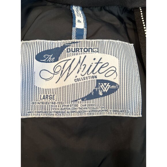 Burton Shaun White Collection Boy's L Hooded Puffer Insulate Snowboard Jacket - Picture 4 of 13